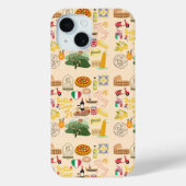 Coques Case-Mate iPhone Italie Symboles Amateurs de voyage (Verso)