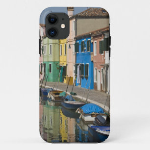 Coque Case-Mate Pour iPhone Italie, Venise, Burano. Maisons multicolores le lo