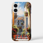 Coques Case-Mate iPhone Italie Vue depuis un balcon italien (Verso)