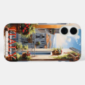 Coques Case-Mate iPhone Italie Vue depuis un balcon italien (Verso (horizontal))