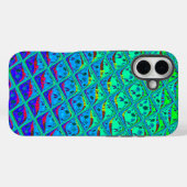 Coques Case-Mate iPhone Italien bleu sirène Motif Art Imprimer (Verso (horizontal))