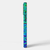 Coques Case-Mate iPhone Italien bleu sirène Motif Art Imprimer (Verso / Gauche)