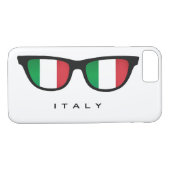 Coques Case-Mate iPhone Italien Nuances texte et couleur personnalisé coqu (Dos (Horizontal))
