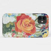 Coques Case-Mate iPhone IV floral de minuit (Dos (Horizontal))