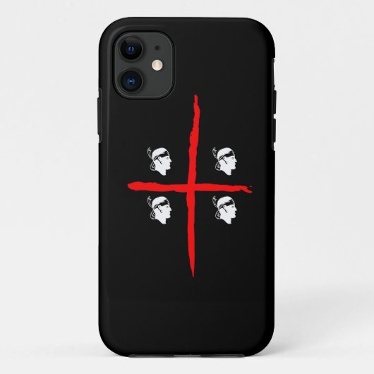 Coques Case-Mate iPhone IV - Noir de Sardegna 4 Mori (Dos)
