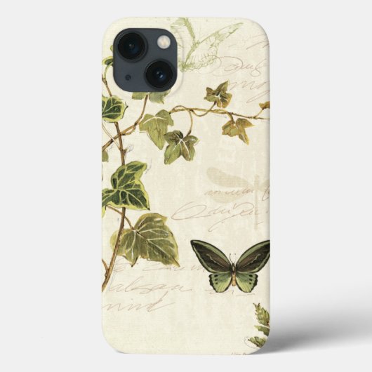 Coques Case-Mate iPhone Ivies et papillons (Verso)