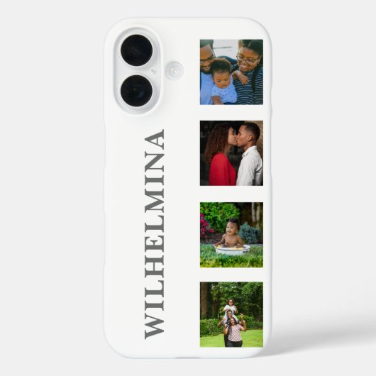 Coques Case-Mate iPhone Ivoire 4 images personnelle (Verso)