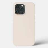 Coques Case-Mate iPhone Ivoire beige crème solide (Verso)