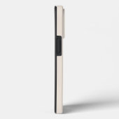Coques Case-Mate iPhone Ivoire beige crème solide (Verso / Droite)