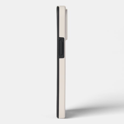 Coques Case-Mate iPhone Ivoire beige crème solide (Verso / Droite)