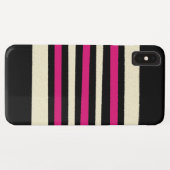 Coques Case-Mate iPhone Ivoire et roses chaudes Cool Motif simple (Dos (Horizontal))