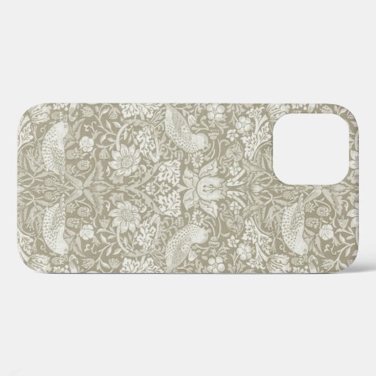 Coques Case-Mate iPhone Ivory, Thief fraise, William Morris (Verso (horizontal))