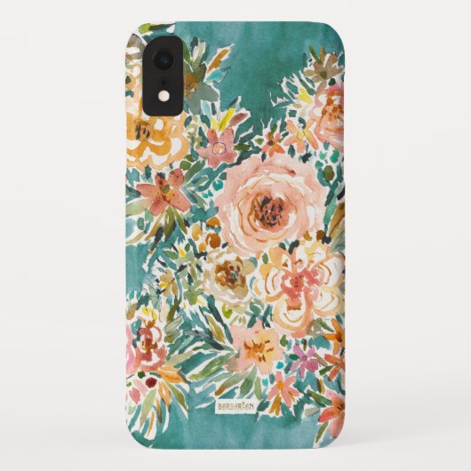 Coques Case-Mate iPhone Ivrogne d'EXUBÉRANCE floral (Dos)
