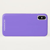 Coques Case-Mate iPhone Jacaranda purple color (Dos (Horizontal))