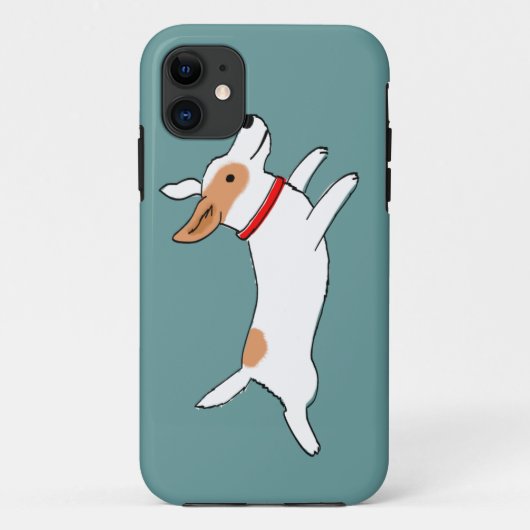 Coques Case-Mate iPhone Jack courant heureux Russell Terrier - chien (Dos)