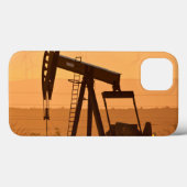 Coques Case-Mate iPhone Jack de pompage pompant du pétrole dans l'ouest du (Verso (horizontal))