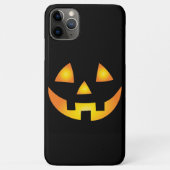 Coques Case-Mate iPhone Jack O Lantern Creepy Pumpkin Face Halloween (Dos)