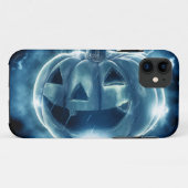 Coques Case-Mate iPhone Jack-o-lanterne éffrayant (Dos (Horizontal))