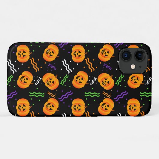 Coques Case-Mate iPhone Jack-O'-Lanterns (Dos (Horizontal))