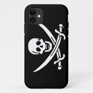 Coque Case-Mate Pour iPhone Jack Rackham; drapeau Jolly roger; pirate