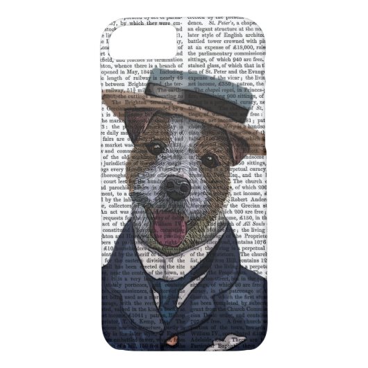 Coques Case-Mate iPhone Jack Russell dans le bateau 2 (Dos)
