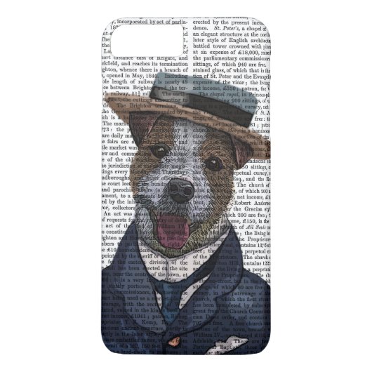 Coques Case-Mate iPhone Jack Russell dans le bateau 2 (Dos)