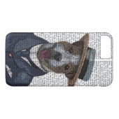Coques Case-Mate iPhone Jack Russell dans le bateau 2 (Dos (Horizontal))