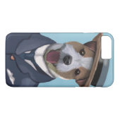 Coques Case-Mate iPhone Jack Russell dans un bateau (Dos (Horizontal))