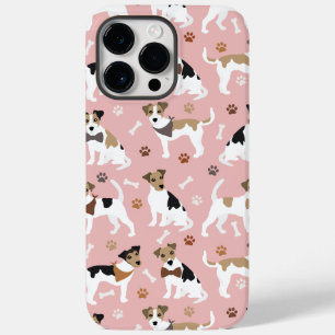 Coque Pour Pour iPhone 14 Pro Max Jack Russell Terrier Patrouilles et os