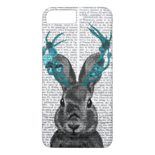 Case-Mate iPhone Case Jackalope avec Antlers Turquoise