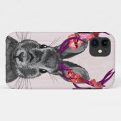 Coques Case-Mate iPhone Jackalope avec les andouillers roses 2 (Dos (Horizontal))