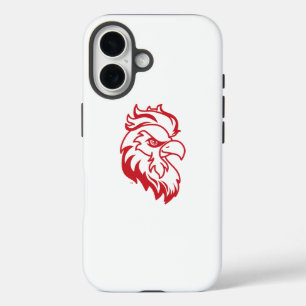 Coques iPhone 16 Jacksonville State University Gamecocks Red Eagle