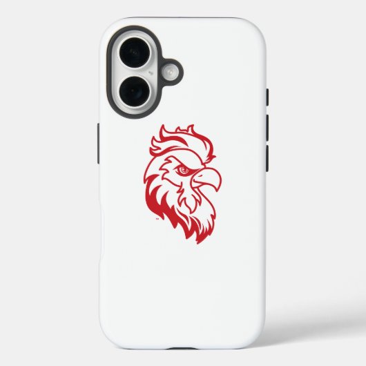 Coques Case-Mate iPhone Jacksonville State University Gamecocks Red Eagle (Verso)