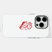 Coques Case-Mate iPhone Jacksonville State University Gamecocks Red Eagle (Verso (horizontal))