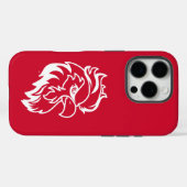 Coques Case-Mate iPhone Jacksonville State University Gamecocks Red Eagle (Verso (horizontal))
