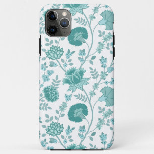 Case-Mate iPhone Case Jacobean Floral Big Motif Tee sur blanc