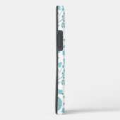 Coques Case-Mate iPhone Jacobean Floral Big Motif Tee sur blanc (Verso / Droite)