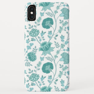Case-Mate iPhone Case Jacobean Floral Big Motif Tee sur blanc