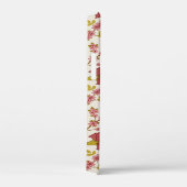 Coques Case-Mate iPhone Jacobean Floral Pattern Rouge Rose Gold Crème (Verso / Droite)