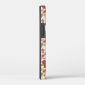 Coques Case-Mate iPhone Jacobean Floral Pattern Rouge Rose Gold Crème (Verso / Droite)