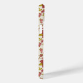 Coques Case-Mate iPhone Jacobean Floral Pattern Rouge Rose Gold Crème (Verso / Droite)