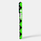 Coques Case-Mate iPhone Jacquard bleu vert noir Diamant Design (Verso / Gauche)