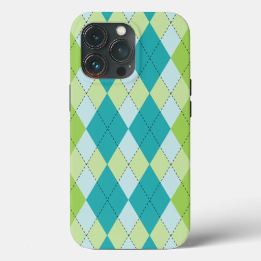 Coques Case-Mate iPhone Jacquard turquoise Melon Mod (Verso)