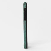 Coques Case-Mate iPhone Jade 2 Vert Profond Abstrait (Dos/Gauche)