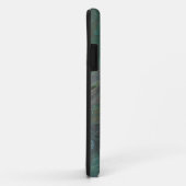 Coques Case-Mate iPhone Jade 2 Vert Profond Abstrait (Dos/Droite)