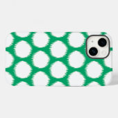 Coques Case-Mate iPhone Jade Asian Moods Ikat Dots (Verso (horizontal))