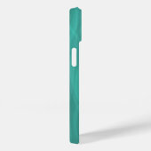 Coques Case-Mate iPhone Jade eau vapeur abstraite aqua vert bleu (Verso / Droite)