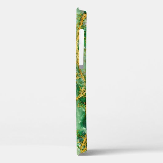 Coques Case-Mate iPhone Jade et or (Verso / Gauche)