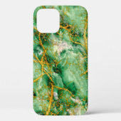 Coques Case-Mate iPhone Jade et or (Verso)