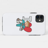 Coques Case-Mate iPhone J'adore le café (Dos (Horizontal))